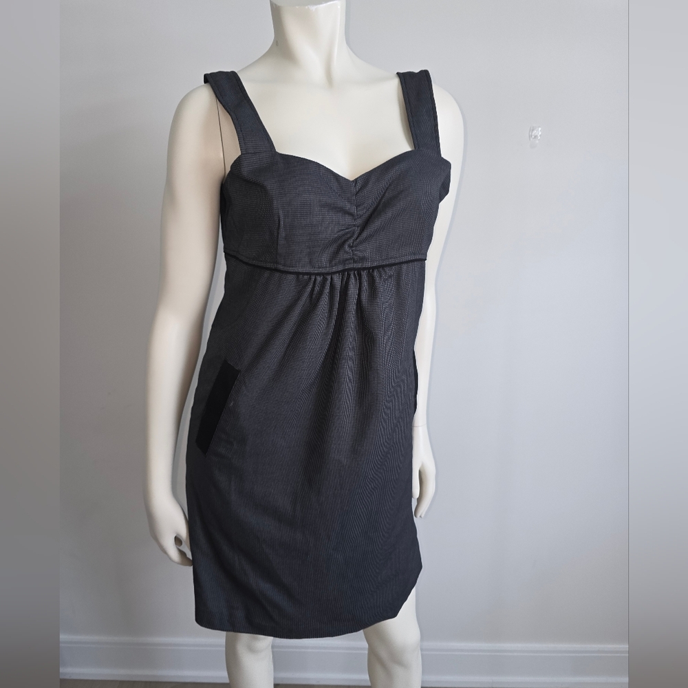 Cache Cache Pinafore Dress With Pockets M